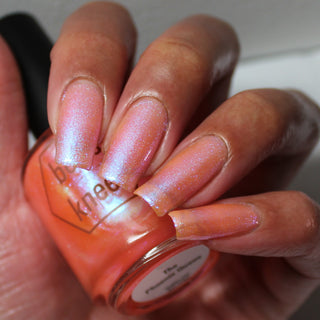 Image provided for Bee's Knees by a paid swatcher featuring the nail polish " The Phoenix Queen "