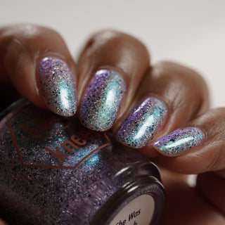 Image provided for Bee's Knees by a paid swatcher featuring the nail polish " She Was Enough "