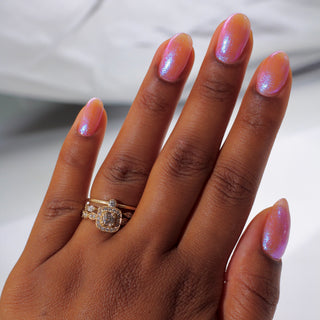 Image provided for Bee's Knees by a paid swatcher featuring the nail polish " The Phoenix Queen "