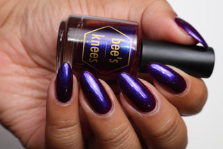 Image provided for Bee's Knees by a paid swatcher featuring the nail polish " Don't Borrow Tomorrow's Trouble "