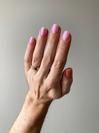 Image provided for Bee's Knees by a paid swatcher featuring the nail polish " The Phoenix Queen "