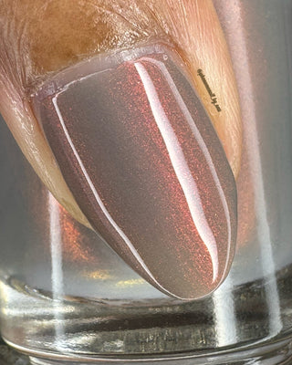 Image provided for Bee's Knees by a paid swatcher featuring the nail polish " One True Love "