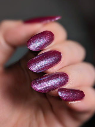 Image provided for Bee's Knees by a paid swatcher featuring the nail polish " His Gentle Ruler "