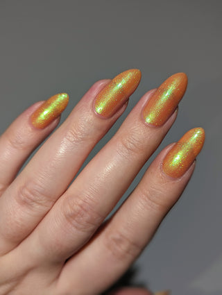 Image provided for Bee's Knees by a paid swatcher featuring the nail polish " Majora "