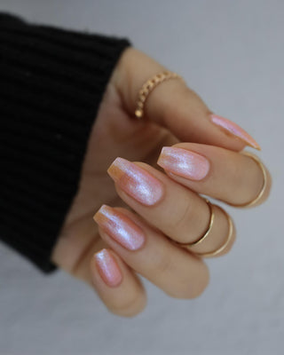 Image provided for Bee's Knees by a paid swatcher featuring the nail polish " The Phoenix Queen "