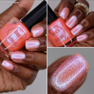 Image provided for Bee's Knees by a paid swatcher featuring the nail polish " The Phoenix Queen "
