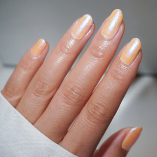 Image provided for Bee's Knees by a paid swatcher featuring the nail polish " The Phoenix Queen "