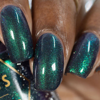 Image provided for Bee's Knees by a paid swatcher featuring the nail polish " Clarity "