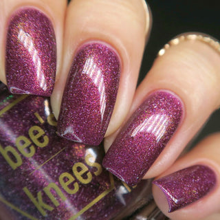 Image provided for Bee's Knees by a paid swatcher featuring the nail polish " Intention "