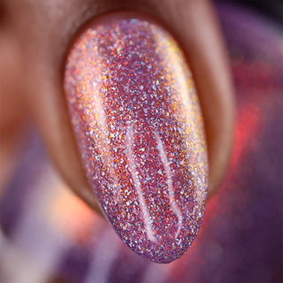 Image provided for Bee's Knees by a paid swatcher featuring the nail polish " Welcome to the Best Day of Your Life "