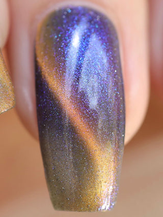 Image provided for Bee's Knees by a paid swatcher featuring the nail polish " Tether "