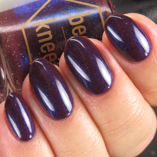 Image provided for Bee's Knees by a paid swatcher featuring the nail polish " Daydreams "