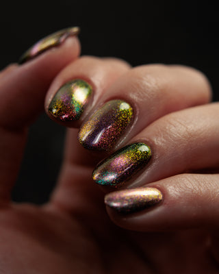 Image provided for Bee's Knees by a paid swatcher featuring the nail polish " That Goes Without Saying "