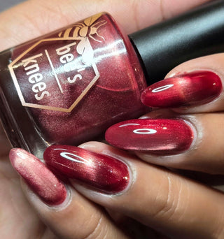 Image provided for Bee's Knees by a paid swatcher featuring the nail polish " Mother was Mine "