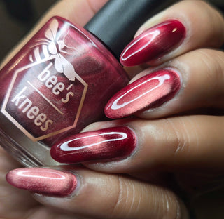 Image provided for Bee's Knees by a paid swatcher featuring the nail polish " Mother was Mine "