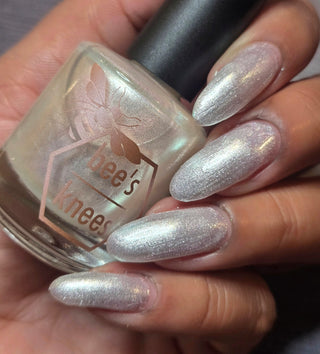Image provided for Bee's Knees by a paid swatcher featuring the nail polish " Maman "