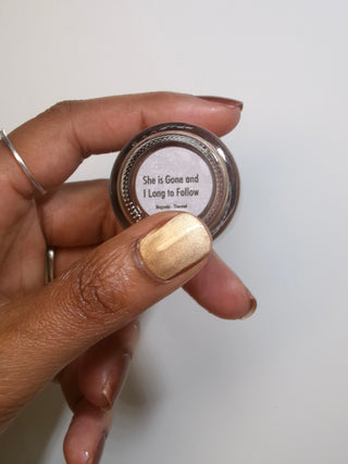 She is Gone and I Long to Follow