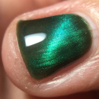 Image provided for Bee's Knees by a paid swatcher featuring the nail polish " This is Arkany "