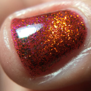 Image provided for Bee's Knees by a paid swatcher featuring the nail polish " Chained to the Desk "