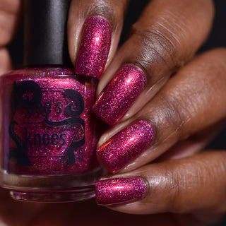 Image provided for Bee's Knees by a paid swatcher featuring the nail polish " Ma Fille "
