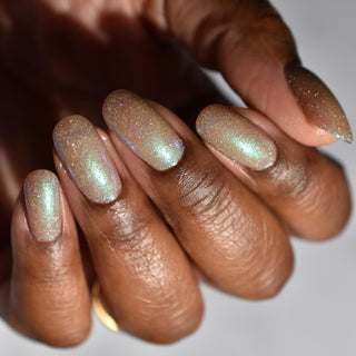 Image provided for Bee's Knees by a paid swatcher featuring the nail polish " Judgy Carlisle "