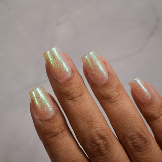 Image provided for Bee's Knees by a paid swatcher featuring the nail polish " Judgy Carlisle "