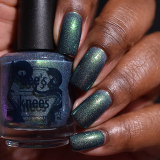 Image provided for Bee's Knees by a paid swatcher featuring the nail polish " Ascension "