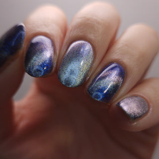 Image provided for Bee's Knees by a paid swatcher featuring the nail polish " Queen of the Valbaran Fae "