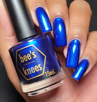 Image provided for Bee's Knees by a paid swatcher featuring the nail polish " Immortality "