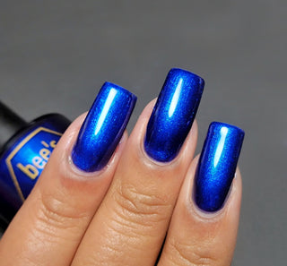 Image provided for Bee's Knees by a paid swatcher featuring the nail polish " Immortality "