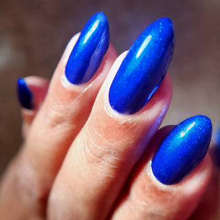 Image provided for Bee's Knees by a paid swatcher featuring the nail polish " Immortality "