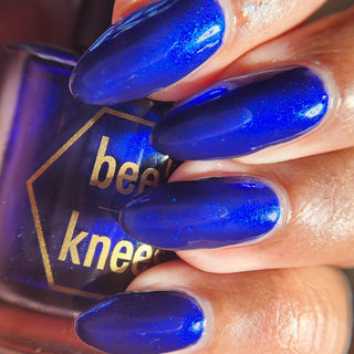 Image provided for Bee's Knees by a paid swatcher featuring the nail polish " Immortality "