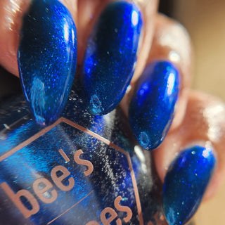 Image provided for Bee's Knees by a paid swatcher featuring the nail polish " Irithys "