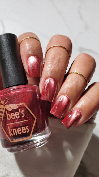Image provided for Bee's Knees by a paid swatcher featuring the nail polish " Mother was Mine "