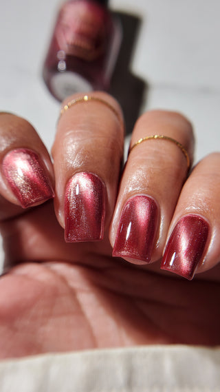 Image provided for Bee's Knees by a paid swatcher featuring the nail polish " Mother was Mine "