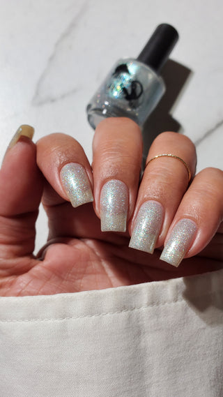 Image provided for Bee's Knees by a paid swatcher featuring the nail polish " The Source "
