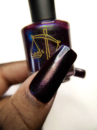 Image provided for Bee's Knees by a paid swatcher featuring the nail polish " Godstouched "