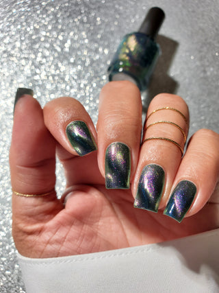 Image provided for Bee's Knees by a paid swatcher featuring the nail polish " That's Our Girl "