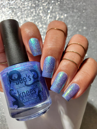 Image provided for Bee's Knees by a paid swatcher featuring the nail polish " Acceptance "