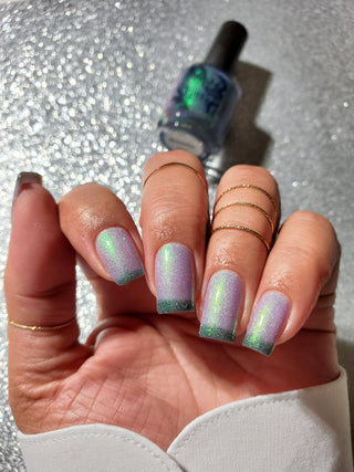 Image provided for Bee's Knees by a paid swatcher featuring the nail polish " Ascension "