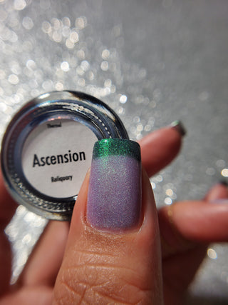 Image provided for Bee's Knees by a paid swatcher featuring the nail polish " Ascension "
