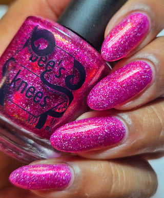 Image provided for Bee's Knees by a paid swatcher featuring the nail polish " Ma Fille "