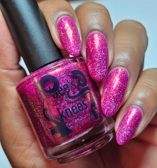 Image provided for Bee's Knees by a paid swatcher featuring the nail polish " Ma Fille "