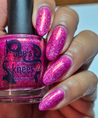 Image provided for Bee's Knees by a paid swatcher featuring the nail polish " Ma Fille "