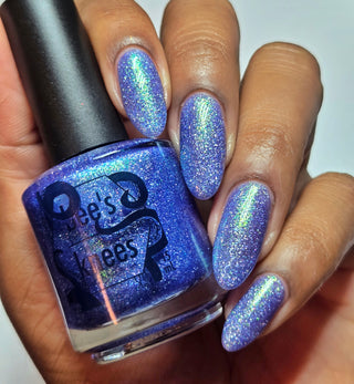 Image provided for Bee's Knees by a paid swatcher featuring the nail polish " Acceptance "