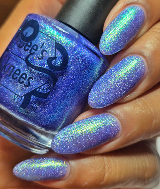 Image provided for Bee's Knees by a paid swatcher featuring the nail polish " Acceptance "