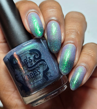 Image provided for Bee's Knees by a paid swatcher featuring the nail polish " Ascension "
