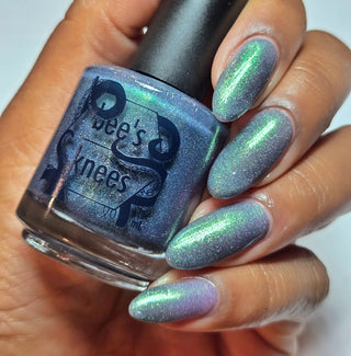 Image provided for Bee's Knees by a paid swatcher featuring the nail polish " Ascension "