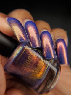 Image provided for Bee's Knees by a paid swatcher featuring the nail polish " Truth is Painful "