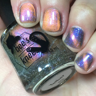 Image provided for Bee's Knees by a paid swatcher featuring the nail polish " Tether "